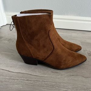 Banana Republic Suede Ankle Bootie